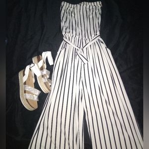 Capella strapless jumpsuit